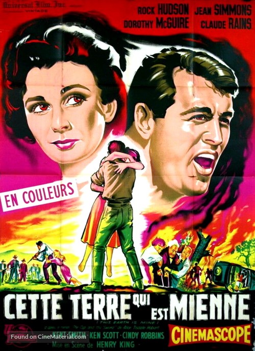 This Earth Is Mine - French Movie Poster
