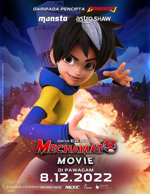 Mechamato Movie - Malaysian Movie Poster