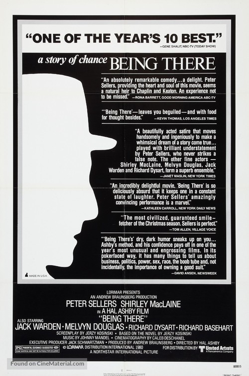 Being There - Movie Poster