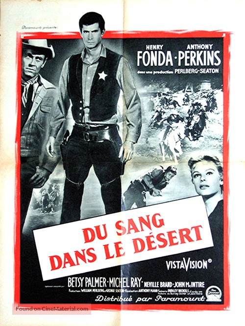 The Tin Star - French Movie Poster