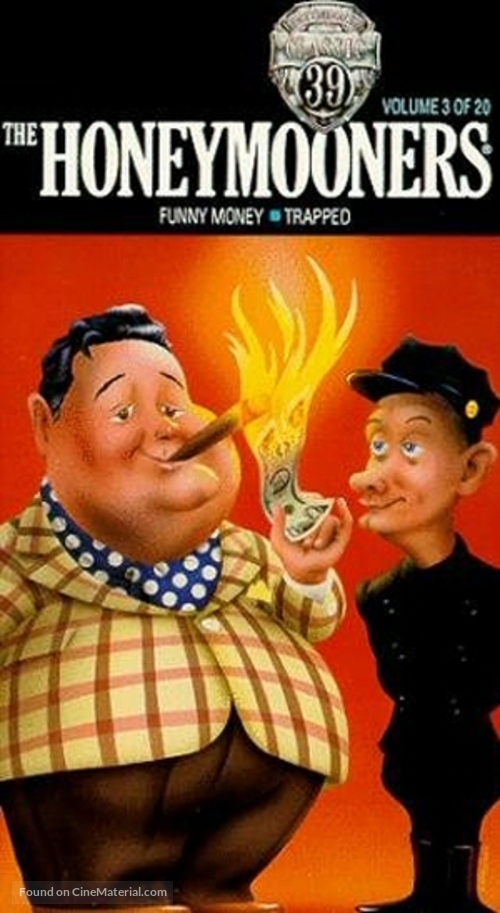 &quot;The Honeymooners&quot; - VHS movie cover