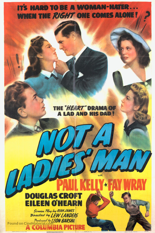 Not a Ladies&#039; Man - Movie Poster