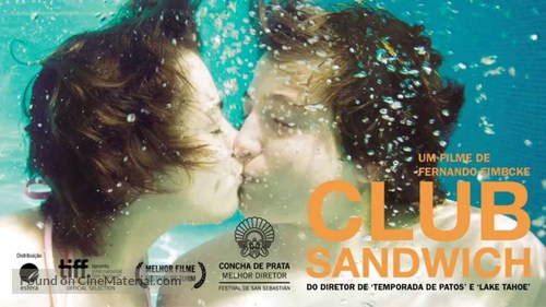 Club S&aacute;ndwich - Brazilian Movie Poster