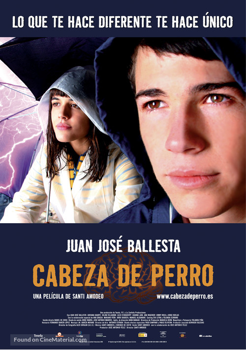 Cabeza de perro - Spanish Movie Poster