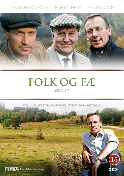 &quot;All Creatures Great and Small&quot; - Danish DVD movie cover