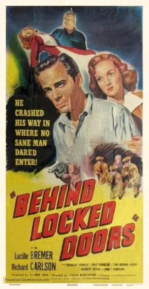 Behind Locked Doors - Movie Poster