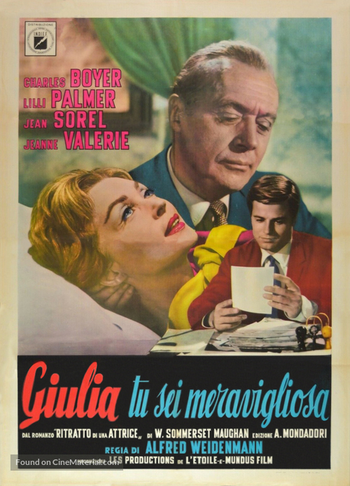 Julia, du bist zauberhaft - Italian Movie Poster
