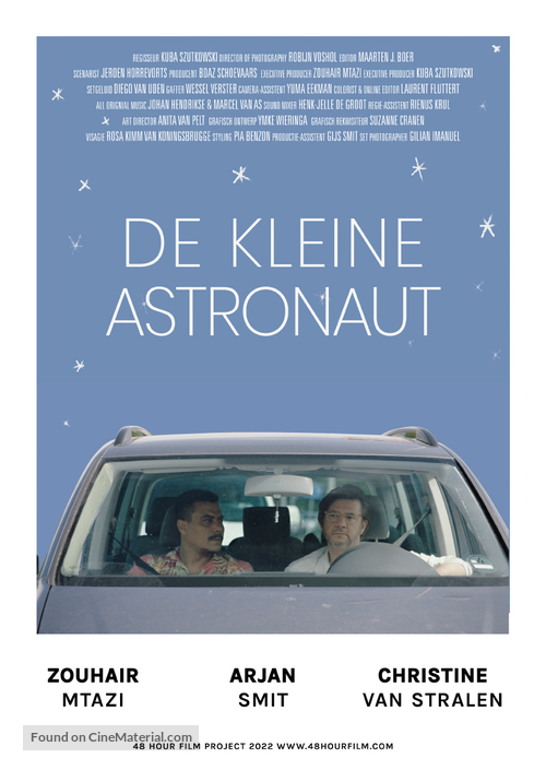 De kleine astronaut - Dutch Movie Poster