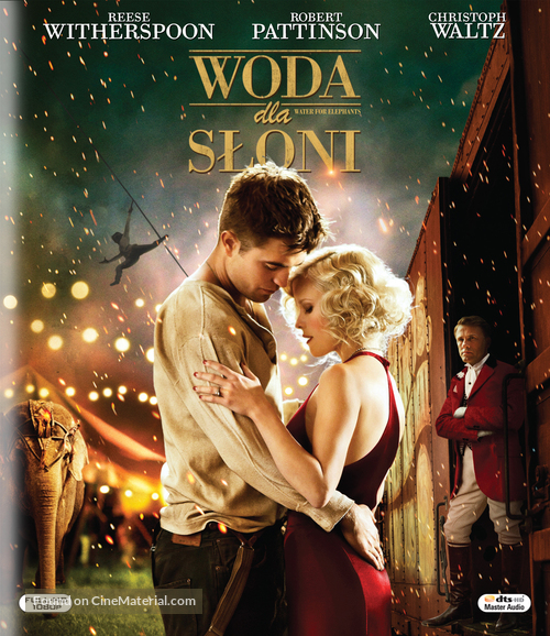 Water for Elephants - Polish Blu-Ray movie cover