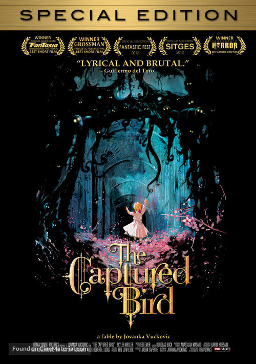 The Captured Bird - Canadian DVD movie cover