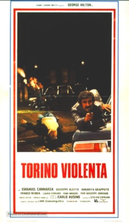 Torino violenta - Italian Movie Poster