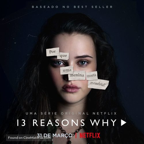 &quot;Thirteen Reasons Why&quot; - Brazilian Movie Poster