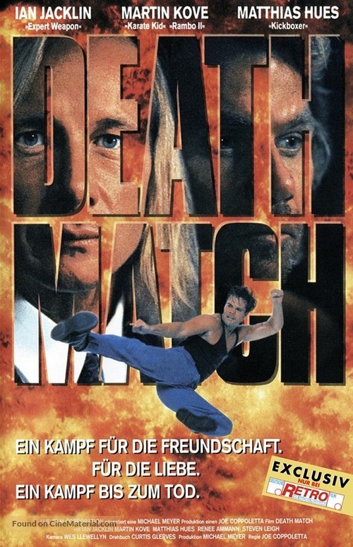 Death Match - German Blu-Ray movie cover