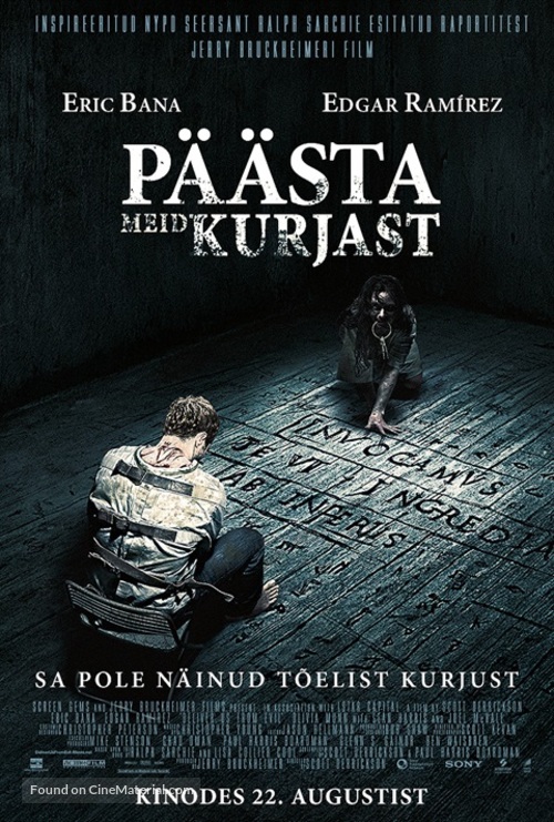 Deliver Us from Evil - Estonian Movie Poster