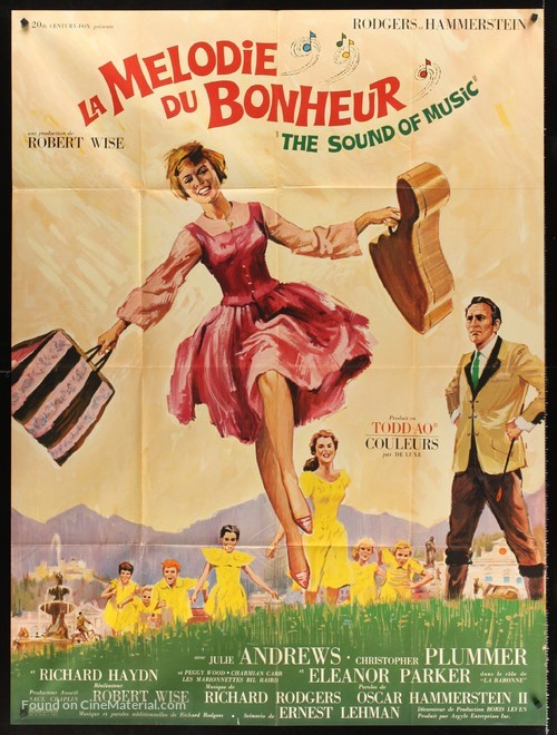 The Sound of Music - French Movie Poster