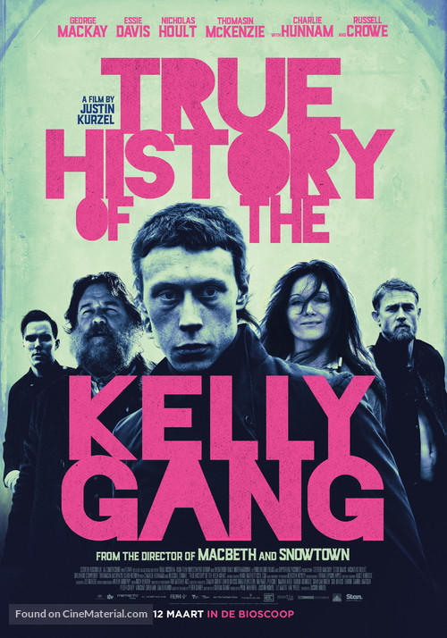 True History of the Kelly Gang - Dutch Movie Poster