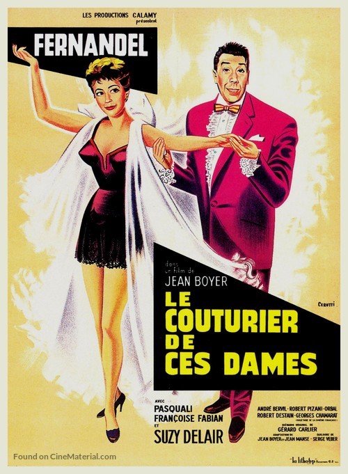 Le couturier de ces dames - French Movie Poster