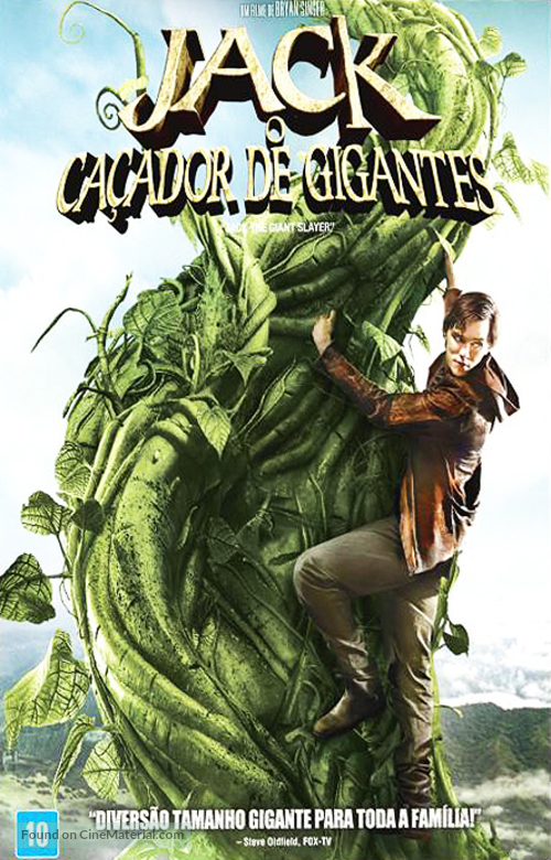 Jack the Giant Slayer - Brazilian DVD movie cover