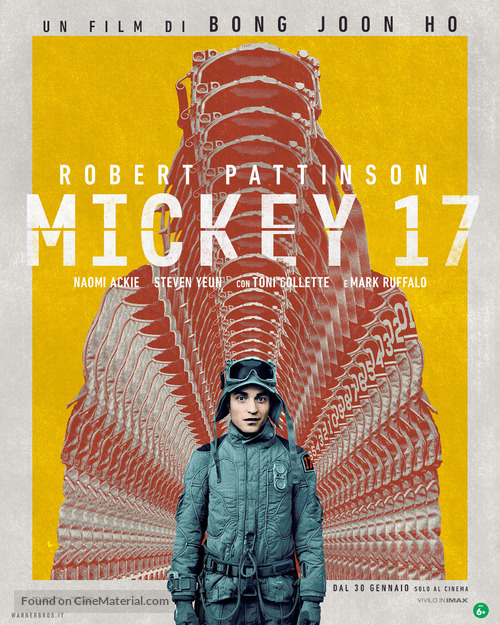 Mickey 17 - Italian Movie Poster