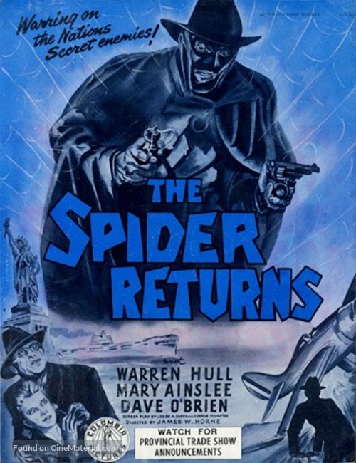 The Spider Returns - poster