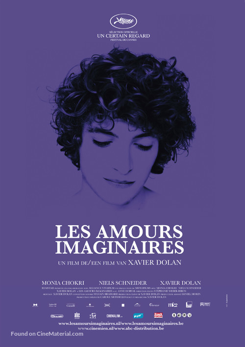 Les amours imaginaires - Dutch Movie Poster