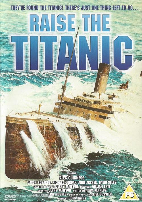 Raise the Titanic - British DVD movie cover