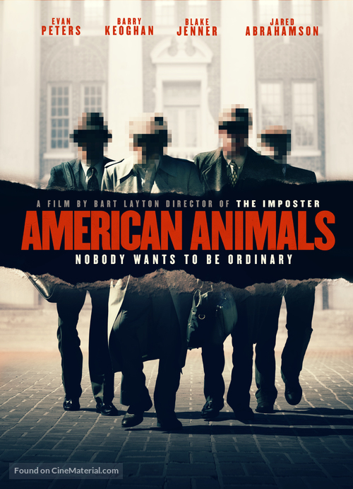 American Animals - British DVD movie cover