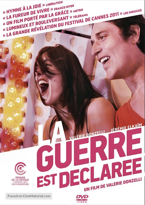 La guerre est d&eacute;clar&eacute;e - French DVD movie cover