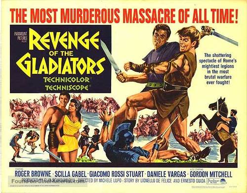 Vendetta dei gladiatori, La - Movie Poster