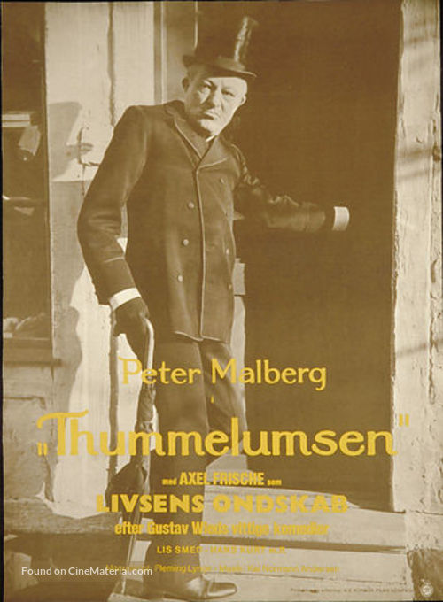 Thummelumsen - Danish Movie Poster