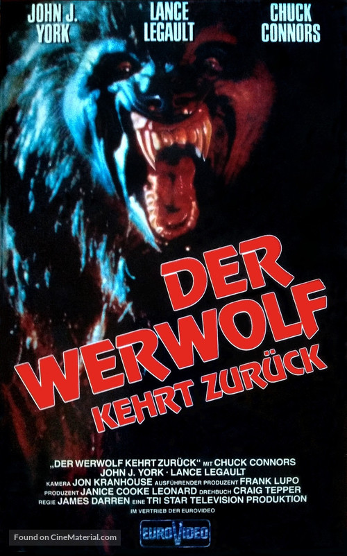 &quot;Werewolf&quot; - German Movie Cover