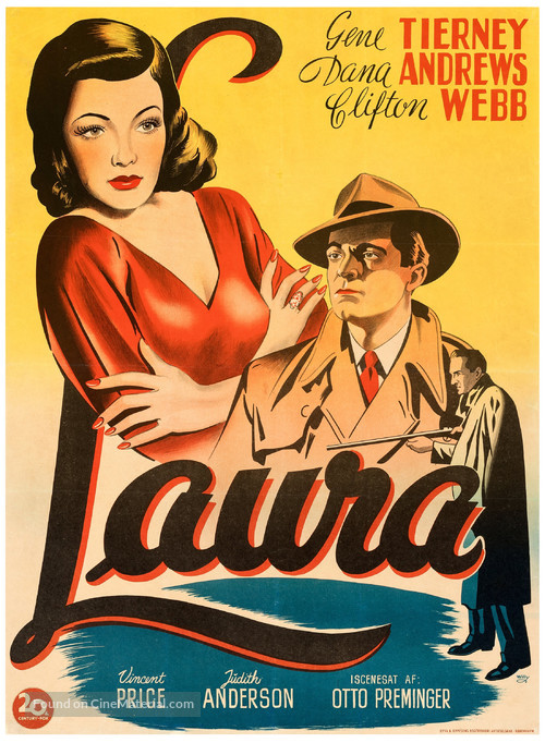Laura - Danish Movie Poster