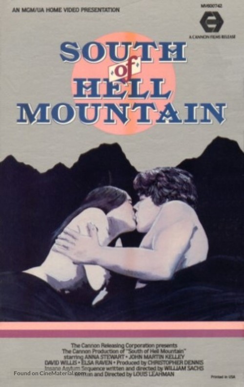 South of Hell Mountain - VHS movie cover