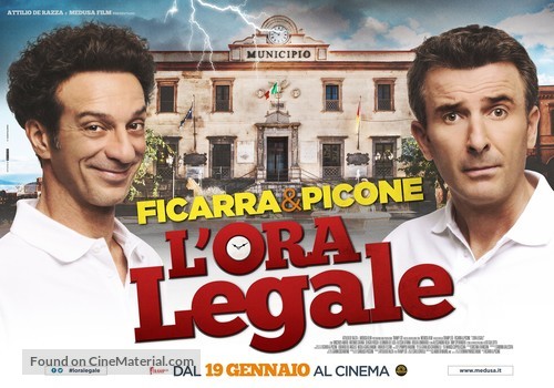 L&#039;ora legale - Italian Movie Poster