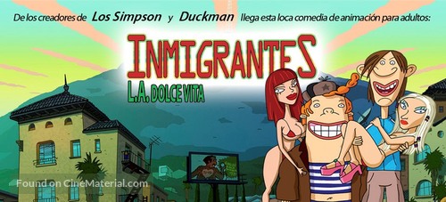 Immigrants (L.A. Dolce Vita) - Spanish Movie Poster