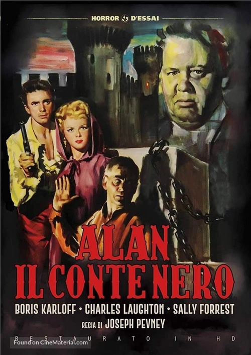 The Strange Door - Italian DVD movie cover