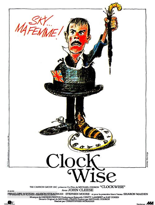 Clockwise - French Movie Poster