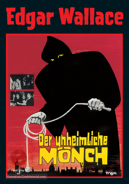 Der unheimliche M&ouml;nch - German DVD movie cover