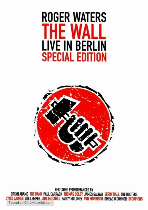 The Wall: Live in Berlin - DVD movie cover
