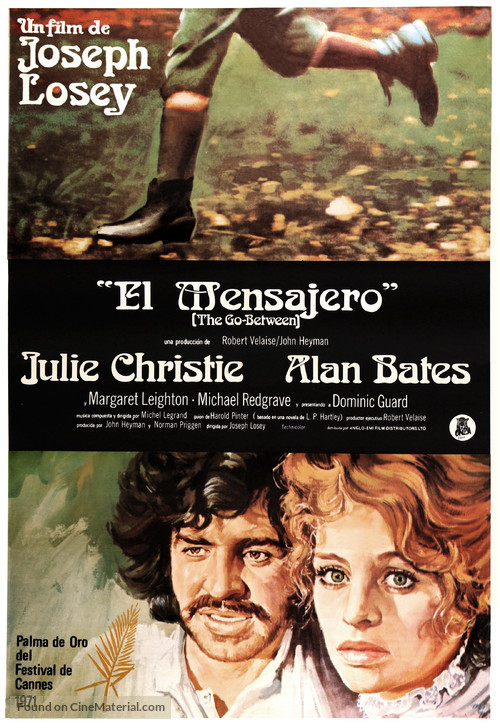 The Go-Between - Spanish Movie Poster