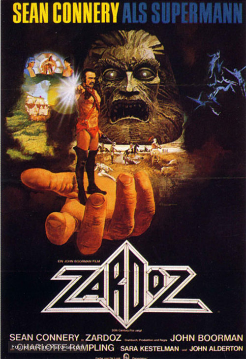 Zardoz - German Movie Poster