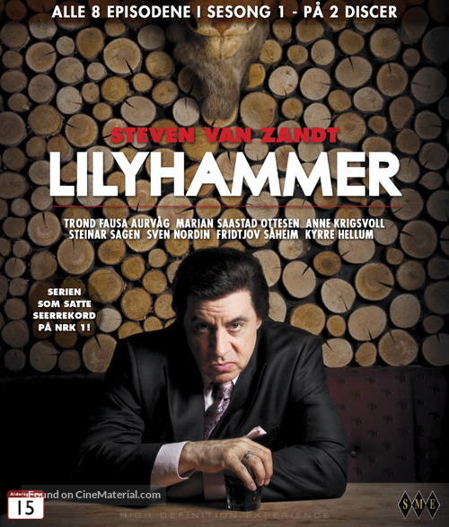 &quot;Lilyhammer&quot; - Norwegian Blu-Ray movie cover