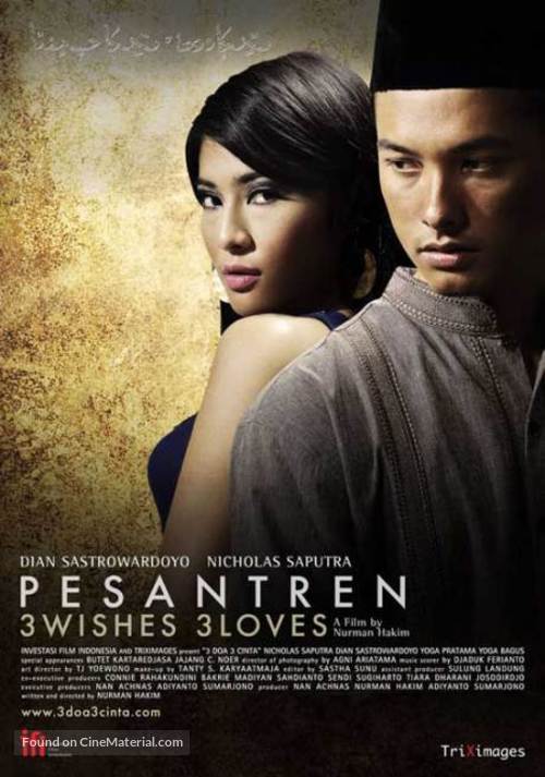 3 doa 3 cinta - Indonesian Movie Poster