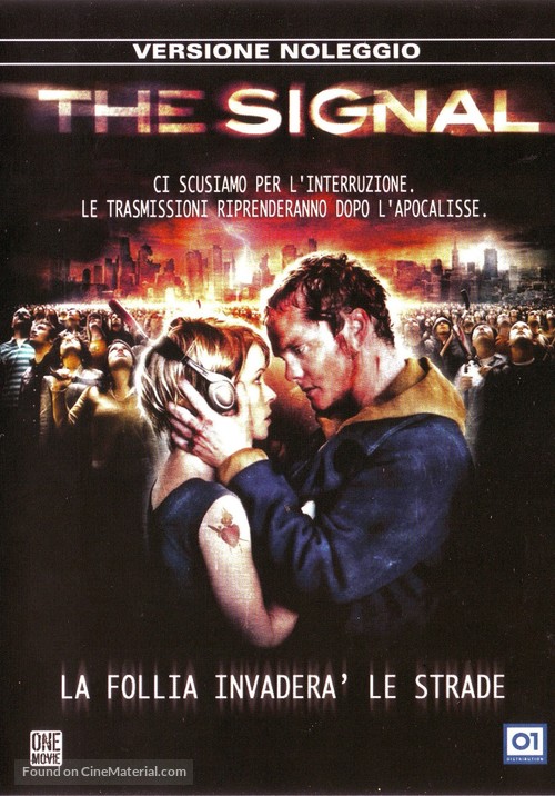 The Signal - Italian DVD movie cover