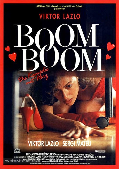Boom boom - German Movie Poster