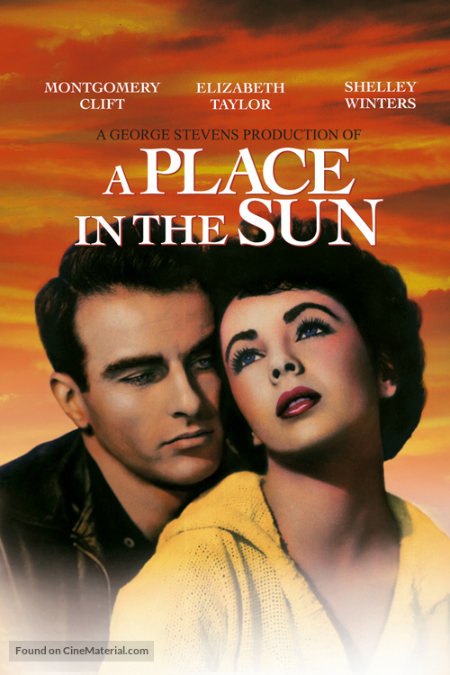 A Place in the Sun - DVD movie cover