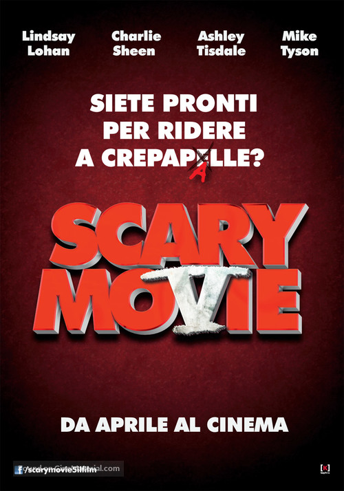 Scary Movie 5 - Italian Movie Poster