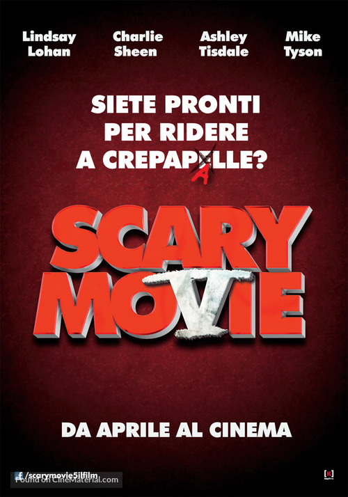 Scary Movie 5 - Italian Movie Poster