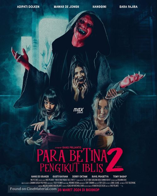 Para Betina Pengikut Iblis: Part 2 - Indonesian Movie Poster