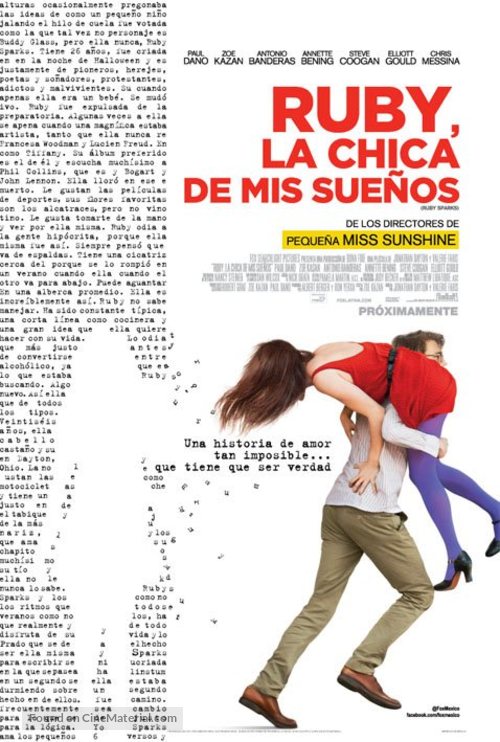 Ruby Sparks - Mexican Movie Poster